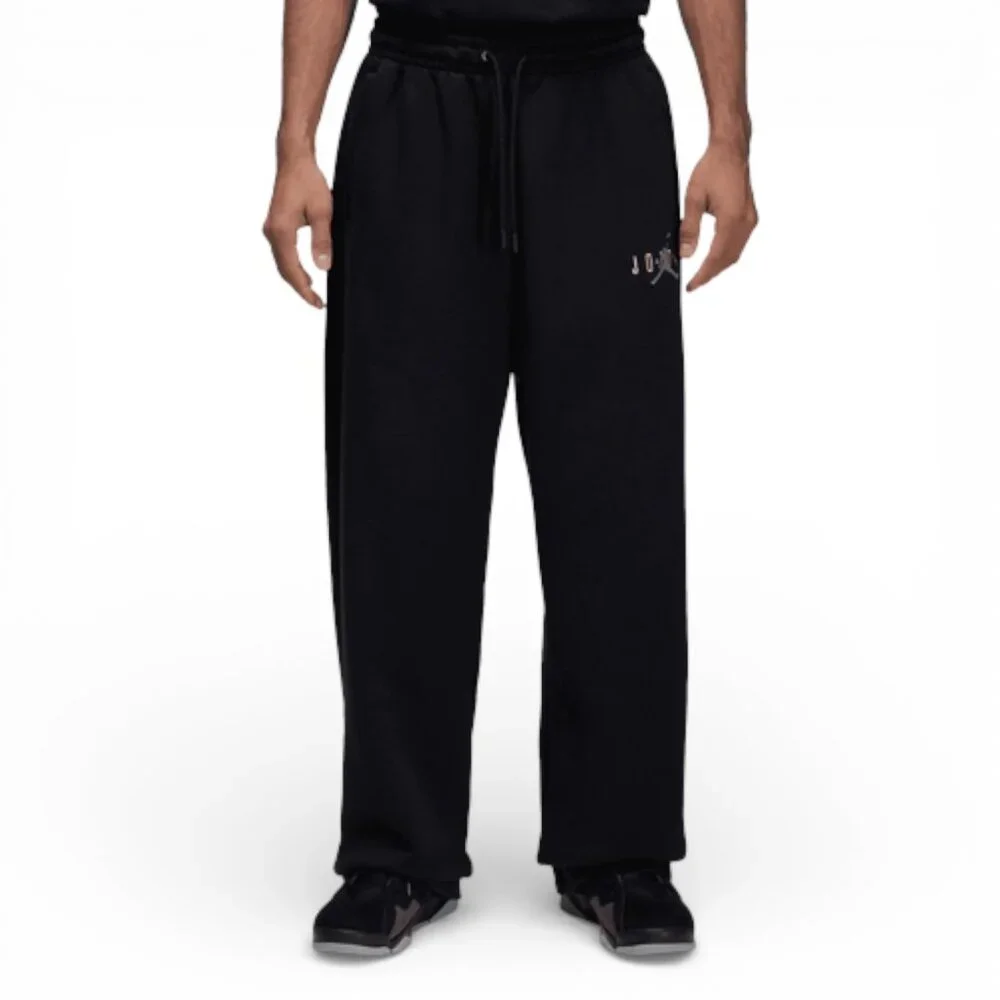 Air Jordan Gamma Blue Embroidered Oversize Baggy Fit Sweat Pants NWT - Picture 3 of 8